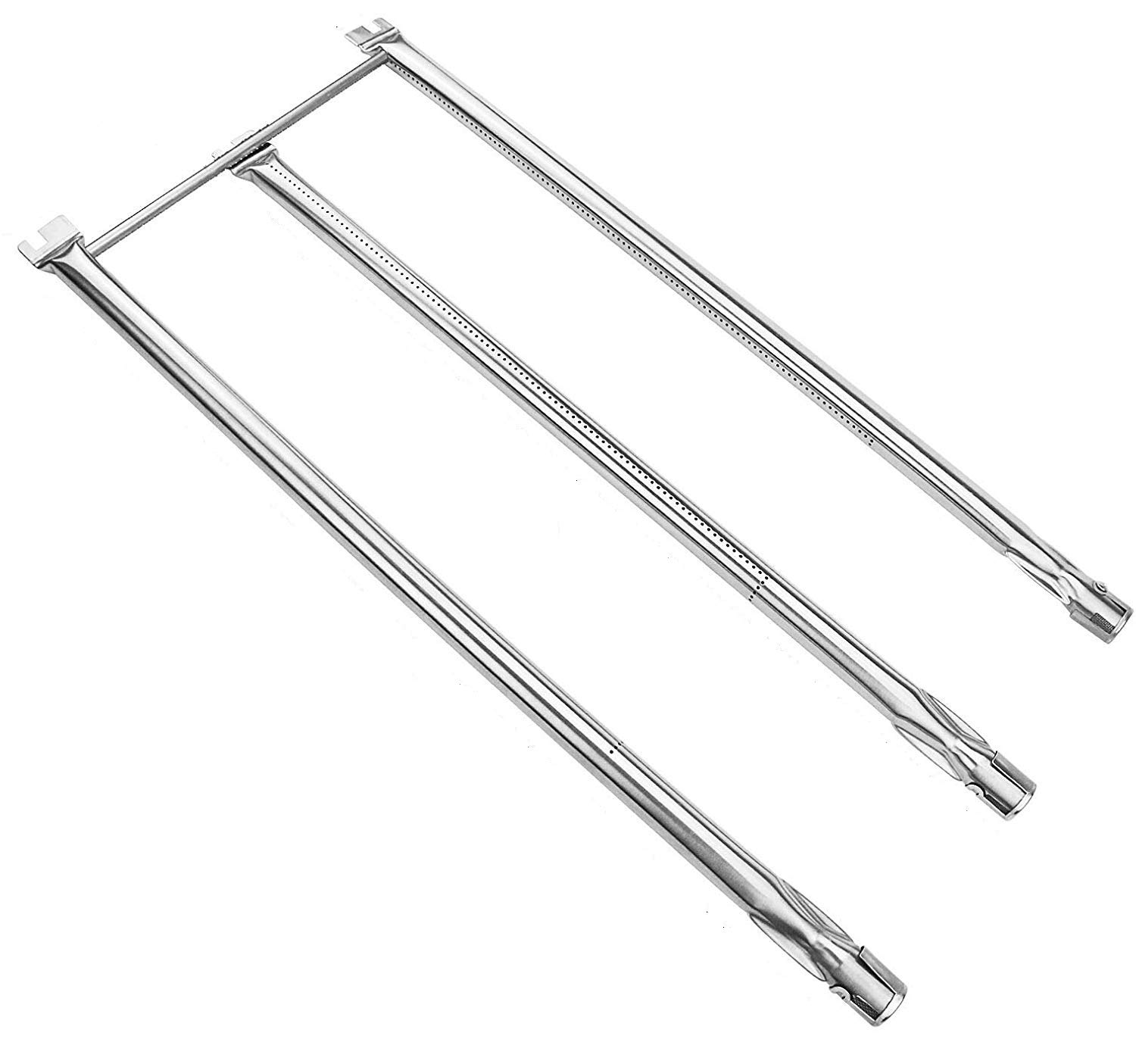 LOKHING 71 CM 7508 Grill Burner for Weber Spirit 300, Spirit E310 E320 (with Side Control Knobs), Burner Tube Set for Weber Genesis Silver B & C, Gold B & C, Spirit 700 Weber 900