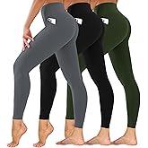 Dimore Leggings for Women with Pockets,Womens Workout Leggings High Waisted Yoga Pants for Tummy Control Gym