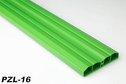 50 Meter PVC Zaunlatten Kunststoff Profile Bretter Gartenzaun 80x16mm, PZL-16