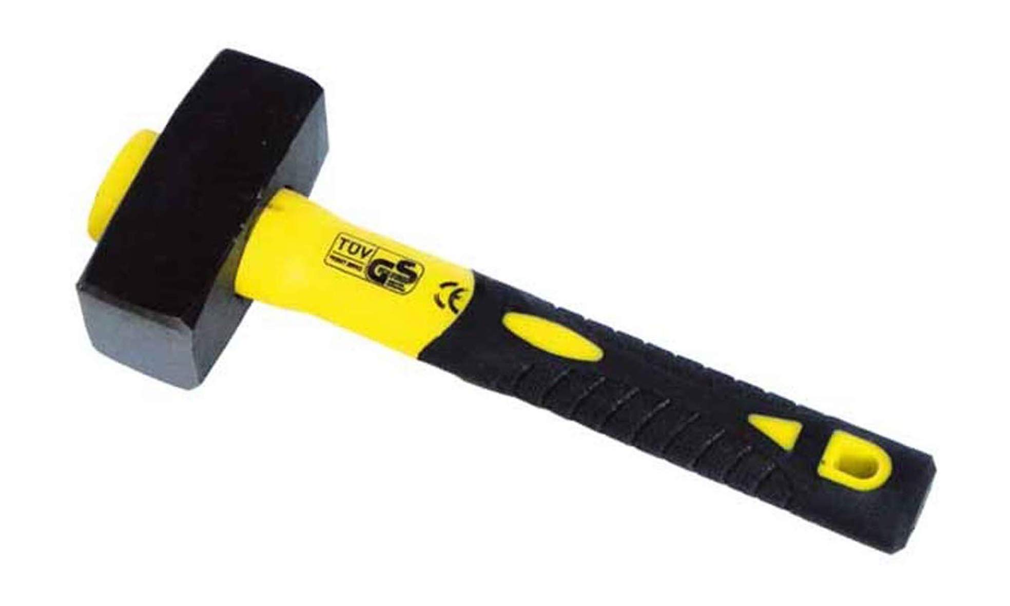 KIPPEN 3003ED Hammer with Steel Head Size 1500 with Conical Fastening Multi-Coloured Size 1500