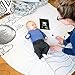 JumpOff Jo - Baby Bundle: Baby Swaddle Blanket & 24 Milestone Cards - Photoshoot Props, Soft Breathable Blanket, 47