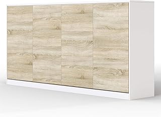 SmartBett Schrankbett Basic Horizontal 90x200cm