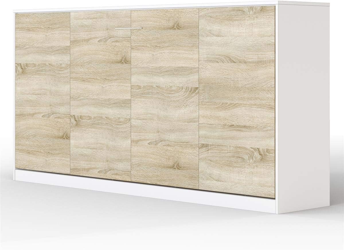 SmartBett Schrankbett Basic Horizontal 90x200cm