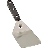 Sabatier Triple Rivet Stainless Steel Wide Turner, 9.65-Inch, Black