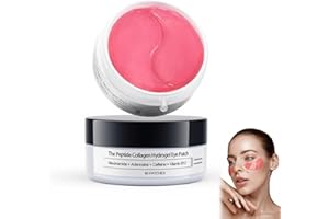 FYeang® Peptide Collagen Hydrogel Eye Patches, Eye Patches, Reduce Wrinkles & Fine Lines, for Puffy Eyes and Dark Circles