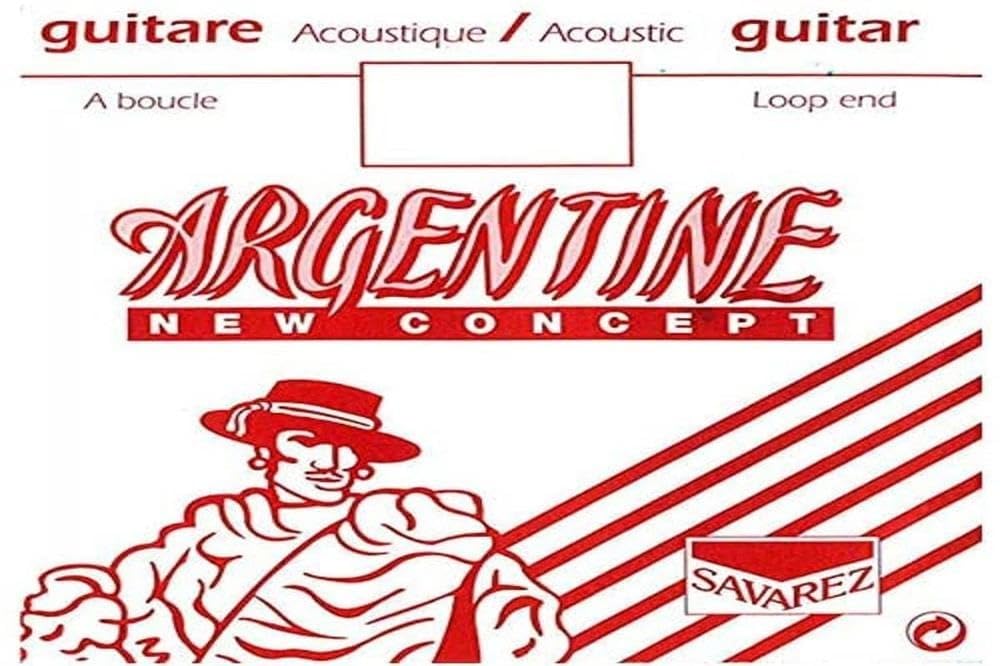 Savarez single string for acoustic guitar Argentine H2 .014 Extra Light 1012 with loop end (from set 1510)