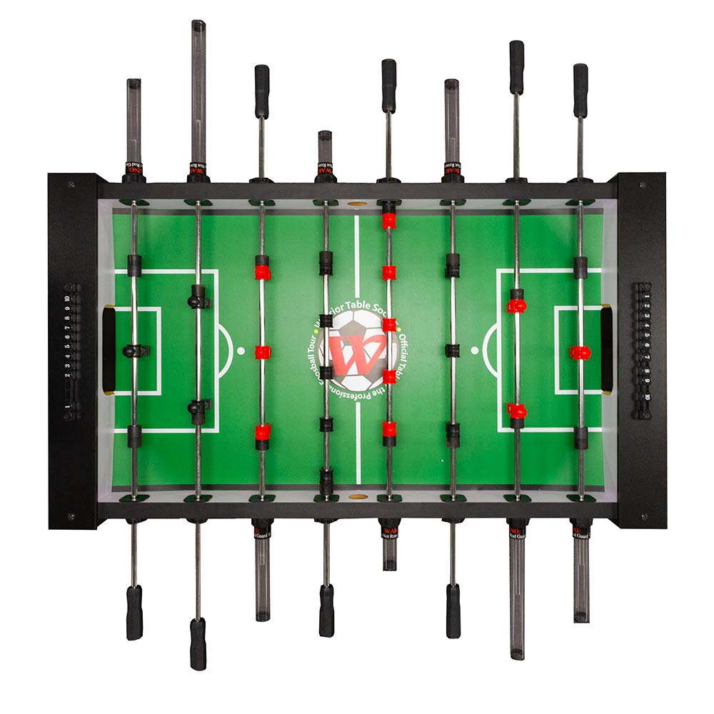 Warrior Table Soccer Pro Foosball Table 2020 Model 56 Inch Black Buy