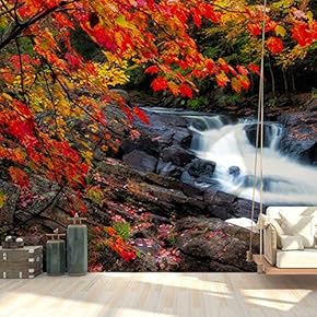 Wall Mural Landscape Removable Wallpaper Wall Sticker for Bedroom Living Room - 66x96 inches