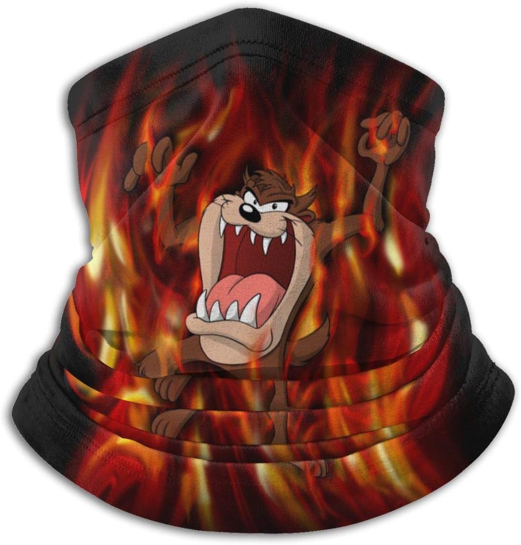 OHMGD Tasmanian Devil Taz Neck Gaiter Dust Men & Women Face Mask For Outdoor Sports Cover Scarf Bandana