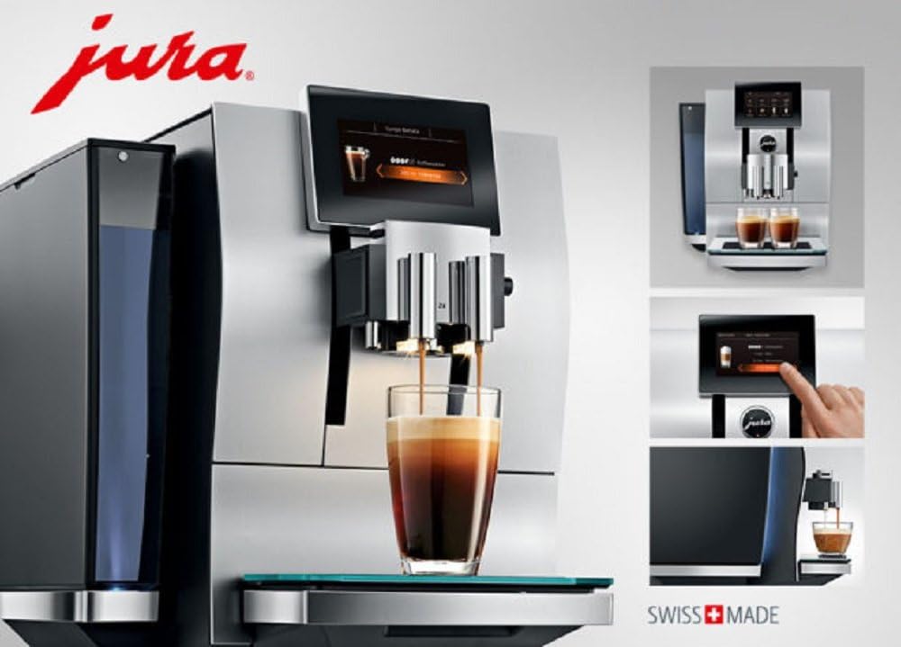 Jura Z8 Aluminum Touch Screen Automatic Coffee Center