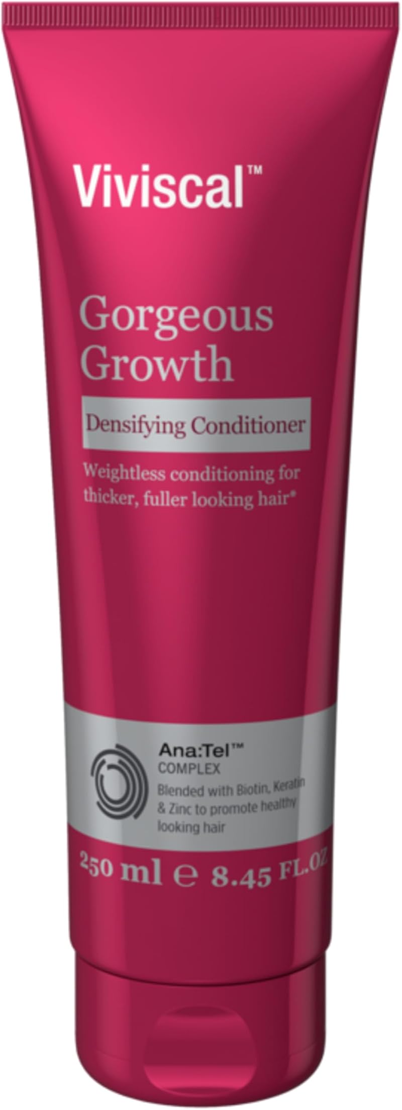 Viviscal Gorgeous Growth Densifying Conditioner Keratin Biotin Zinc Thick