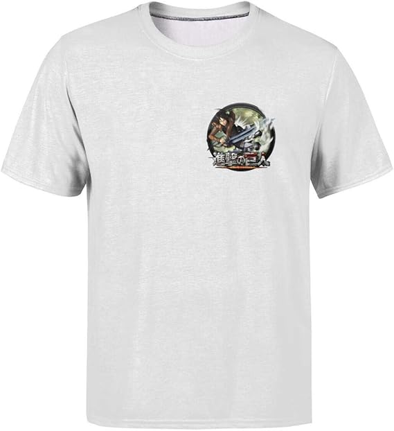 Amazon Co Jp 自由のタイタンcompute Aot翼への攻撃 進撃の巨人 プリント Tシャツ Fasion女性 ポリエステル 丸首 柔らかい 快適 薄手 服 ファッション小物