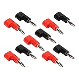 10PCS 4mm Banana Plugs Male Stackable