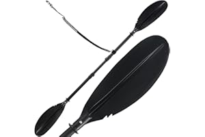 UEGHNS Kayak Paddles for Adults，Retractable Adjustable Paddle70inch-99inch Made of Thickened Stainless Steel Tube