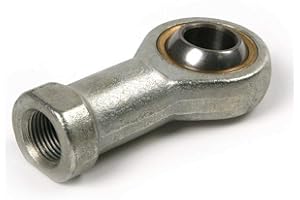 HJZ-US 2Pcs PHS6 Female 6mm Threaded Rod End Tie Bearings Link Joint Left & Right Hand