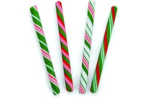 FUN EXPRESS Candy Canes (80 individually wrapped sticks) Fun for parties, weddings and gender reveal (Christmas)