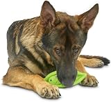 Petface Large Latex Pea Pod Soft Chew Dog Toy with Squeaker view 2