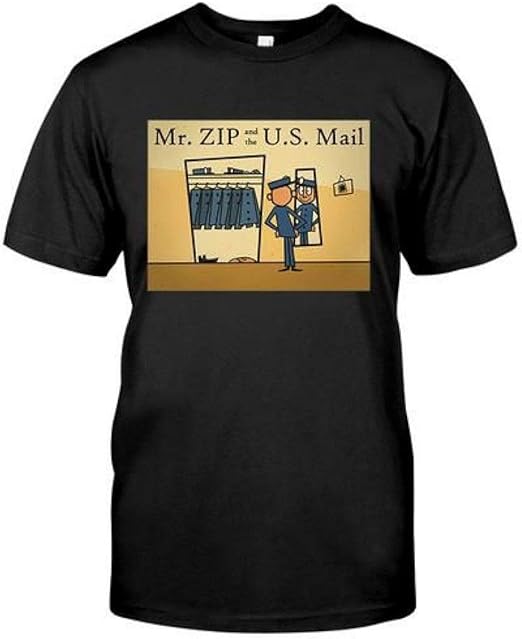mr zip t shirt usps