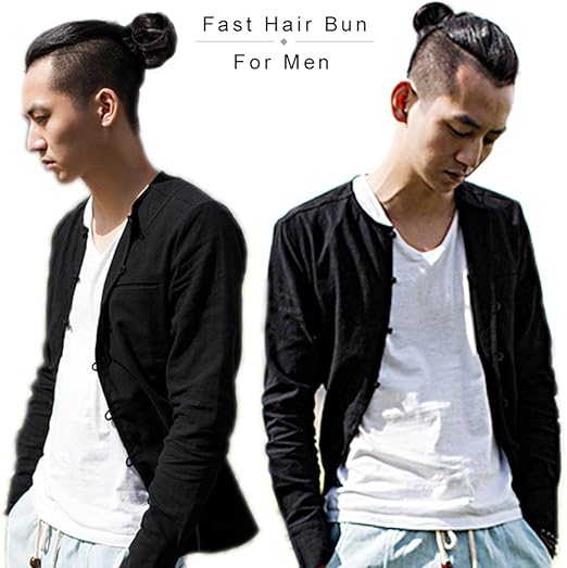 Fast Hair Bun For Men Reecho Hair Extensions Chignon Synthetic 3
