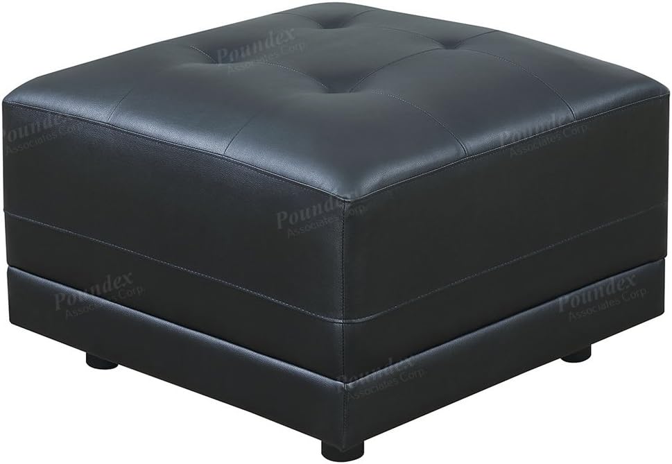 Best Poundex Faux Leather Sectional