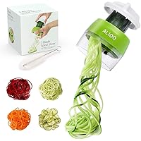 Handheld Spiralizer Vegetable Slicer,Mini Hand Held Vegetable Spiralizer Slicer,Heavy Duty Veggie Spiral Cutter Pasta Spaghet