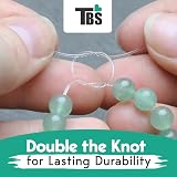 The Bead Shop Clear Elastic String 1mm 10m Bracelet Making Jewellery view 7