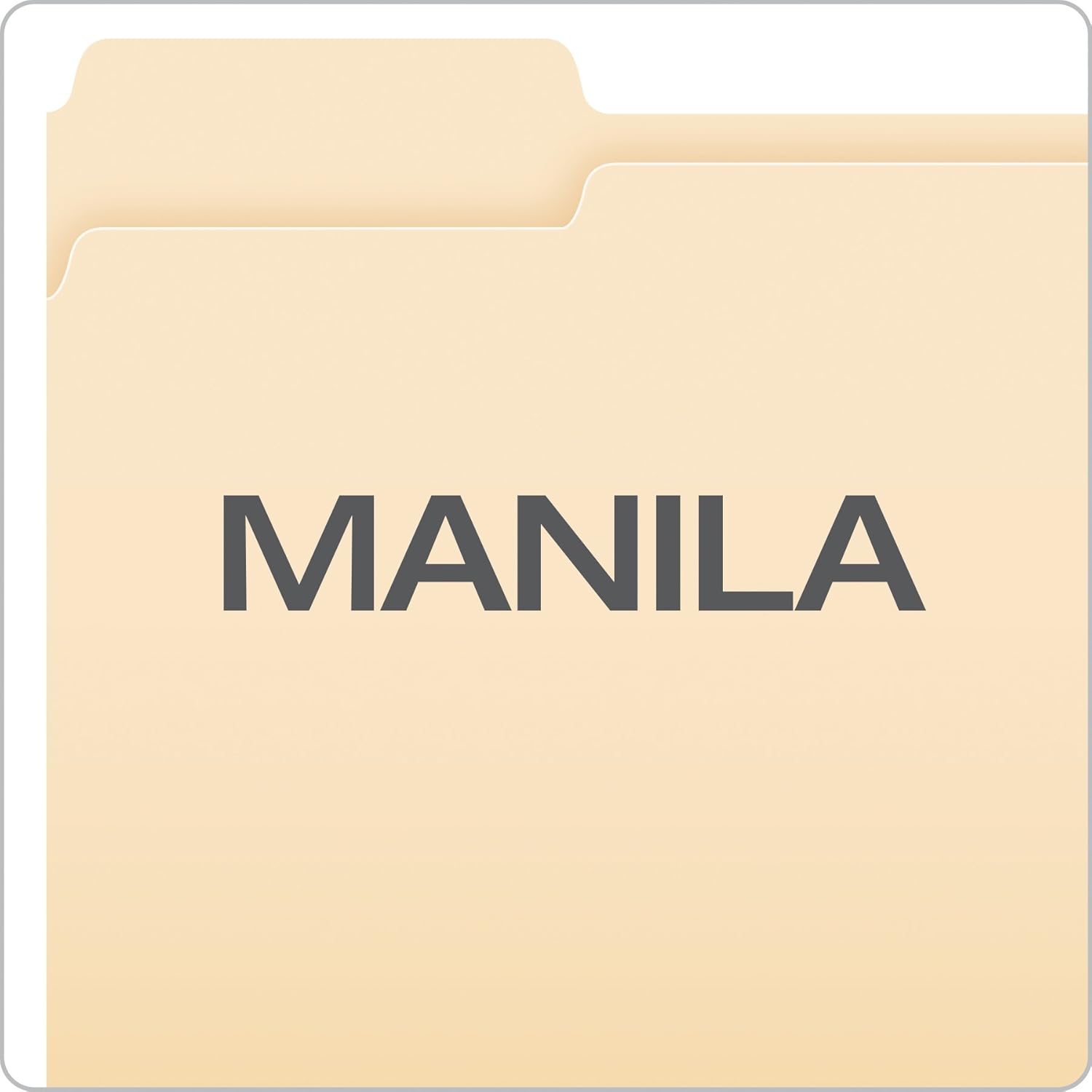Pendaflex File Folders, Letter Size, 1/3 Cut, Manila, 100 per Box (752 1/3): Office Products