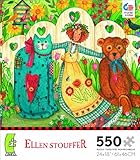 Ellen Stouffer Girl and Friends Jigsaw Puzzle