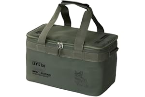 Camping Storage,22L Camp Cookware Storage Pouch,Utility Tote Organizer - for Hiking Backpacking Picnic Barbecue Kayaking Outd