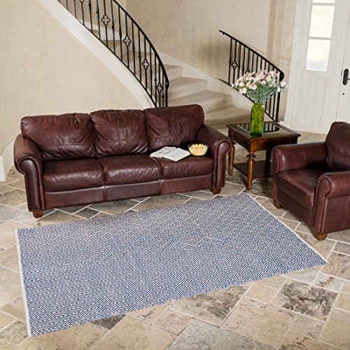 5 x 8 Ft. Blue Diamond Area Rug