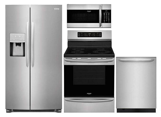 Amazon.com: Frigidaire Paquete de 4 piezas de cocina con ...