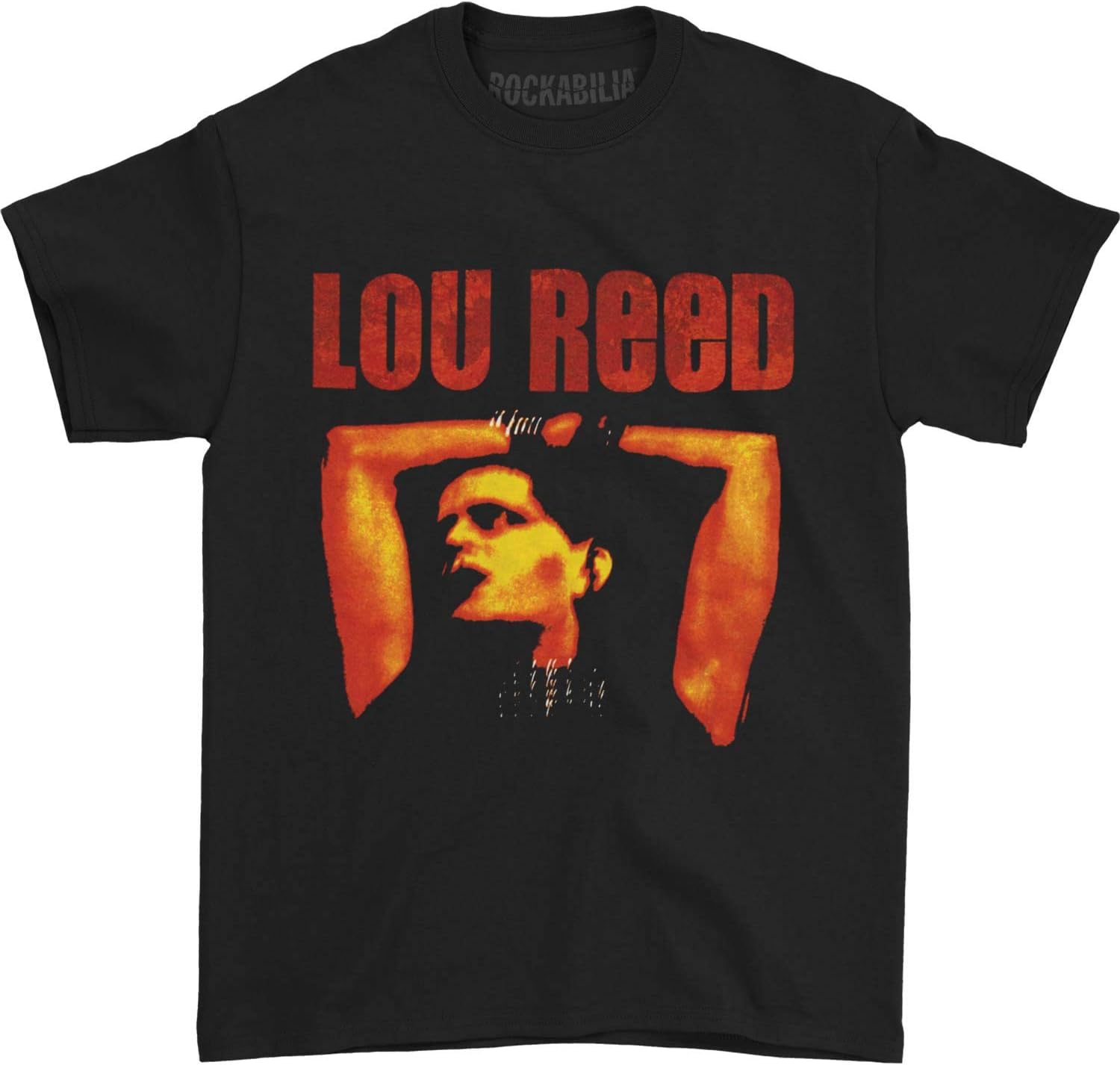Lou Reed - Rock 'n' Roll Animal T-Shirt Size L Black