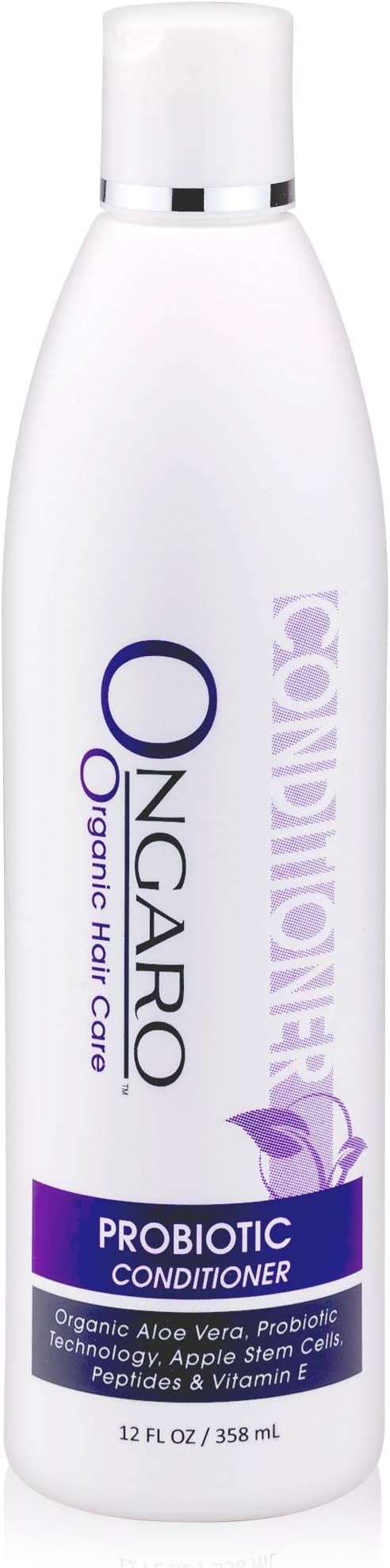 Daily Probiotic Hair Conditioner; Organic Deep Conditioning Treatment for Women and Men; With Aloe Vera, Apple Stem Cells, Peptides, and Vitamin E; 12oz