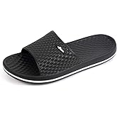 FUNKYMONKEY Womens Bathroom Shower Slippers Indoor Home Beach Non Slip Sandal