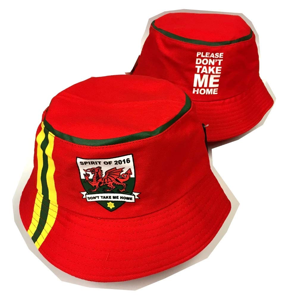 Pendragon Wales Spirit of 2016 Football Bucket Hat [wa172]
