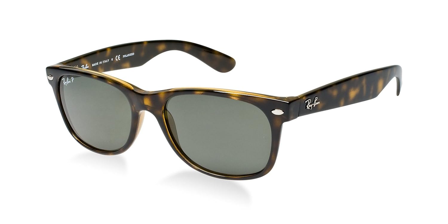 RayBan RB2132 New Wayfarer Sunglasses Tortoise/Crystal