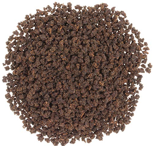 AURESA Loser Tee Hatimara im Glas | Schwarztee aus Assam - 100g | Wiederverwendbare Glasflasche mit Korkverschluss – Bild 3