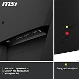 MSI MAG 274CXF 27 Inch FHD Curved Gaming Monitor 280 Hz 0.5ms 1500R view 6