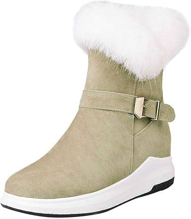 ladies short fur lined boots