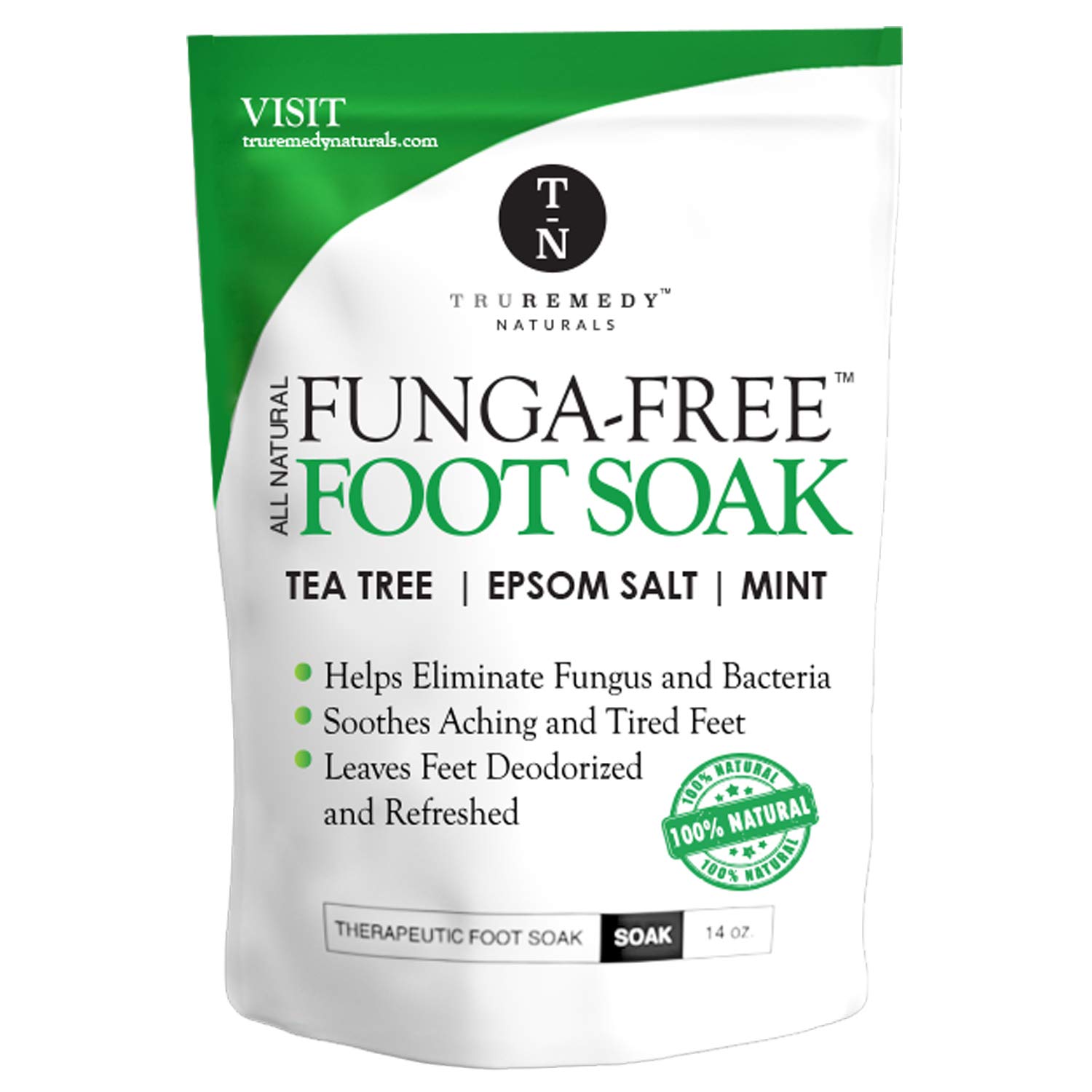 Buy Tea Tree Oil Foot Soak with Epsom Salt & Mint, Feet Soak Helps