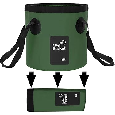 Poche à Eau Portable 8L - Réservoir Camping Randonnée Vélo - Étanche Triple Couche - Pliable Léger - 4