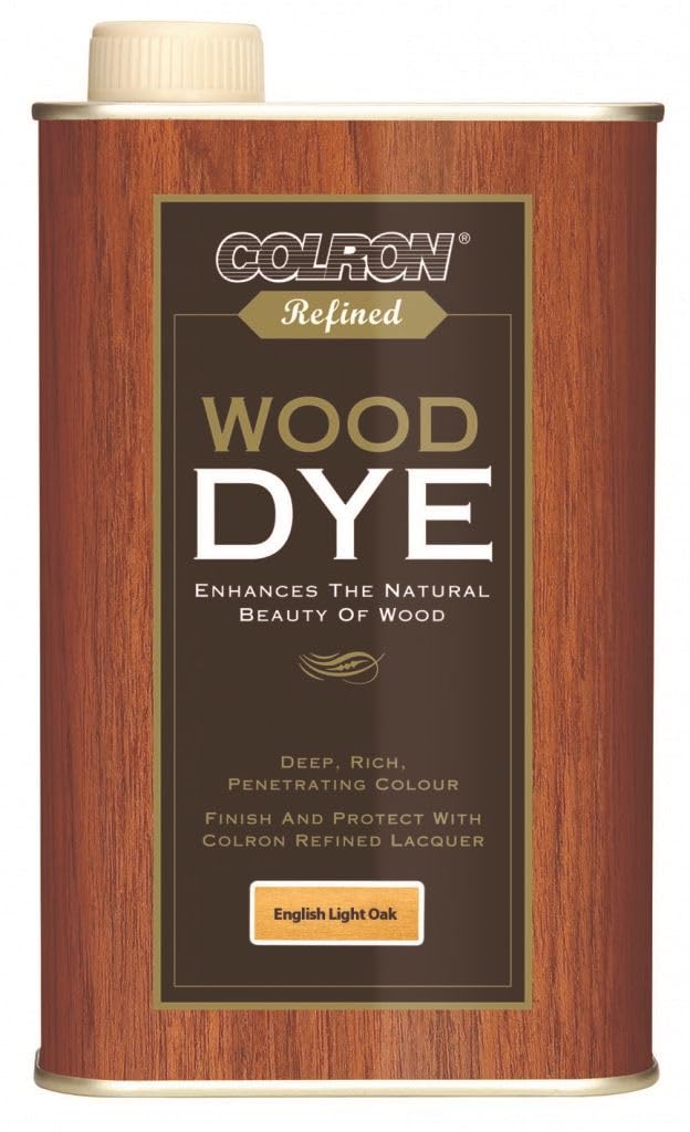 Colron Refined Wood Dye 250ml English Light Oak