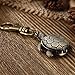 Youyoupifa Tortoise Bronze Alloy Keychain Quartz watches(Unisex)