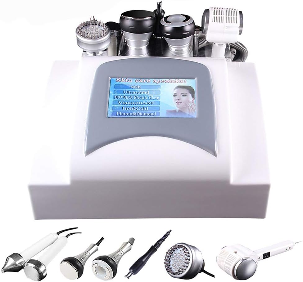 Ultrasonic Cavitation Fat Burner Weight Loss RF, 3D Facial Color Microcurrent Wrinkle Remover Facial Skin Tightening Anti-Wrinkle Beauty Equipment