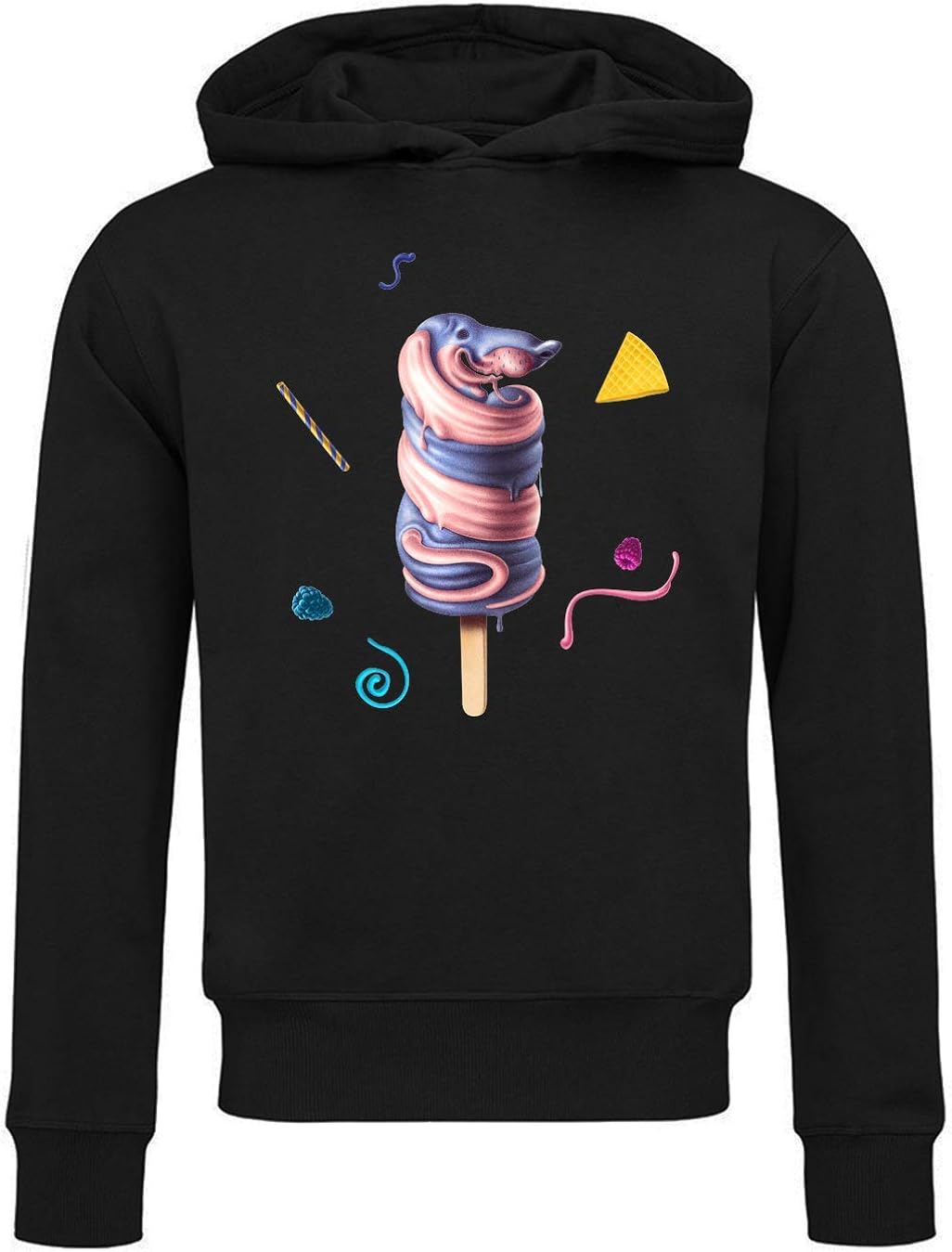 Sausage Dog Summer Flavour Unisex Hoodie Amazon.co.uk Clothing
