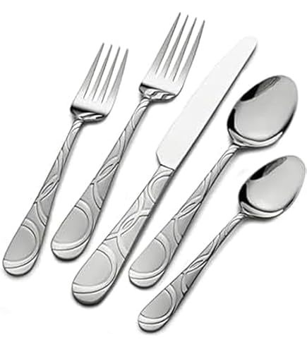 Amazon.com | International Silver Garland Frost 67-Piece Stainless
