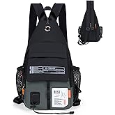 JENAGREEN Waterproof Travel Backpack Shoulder Bag Sling Bag