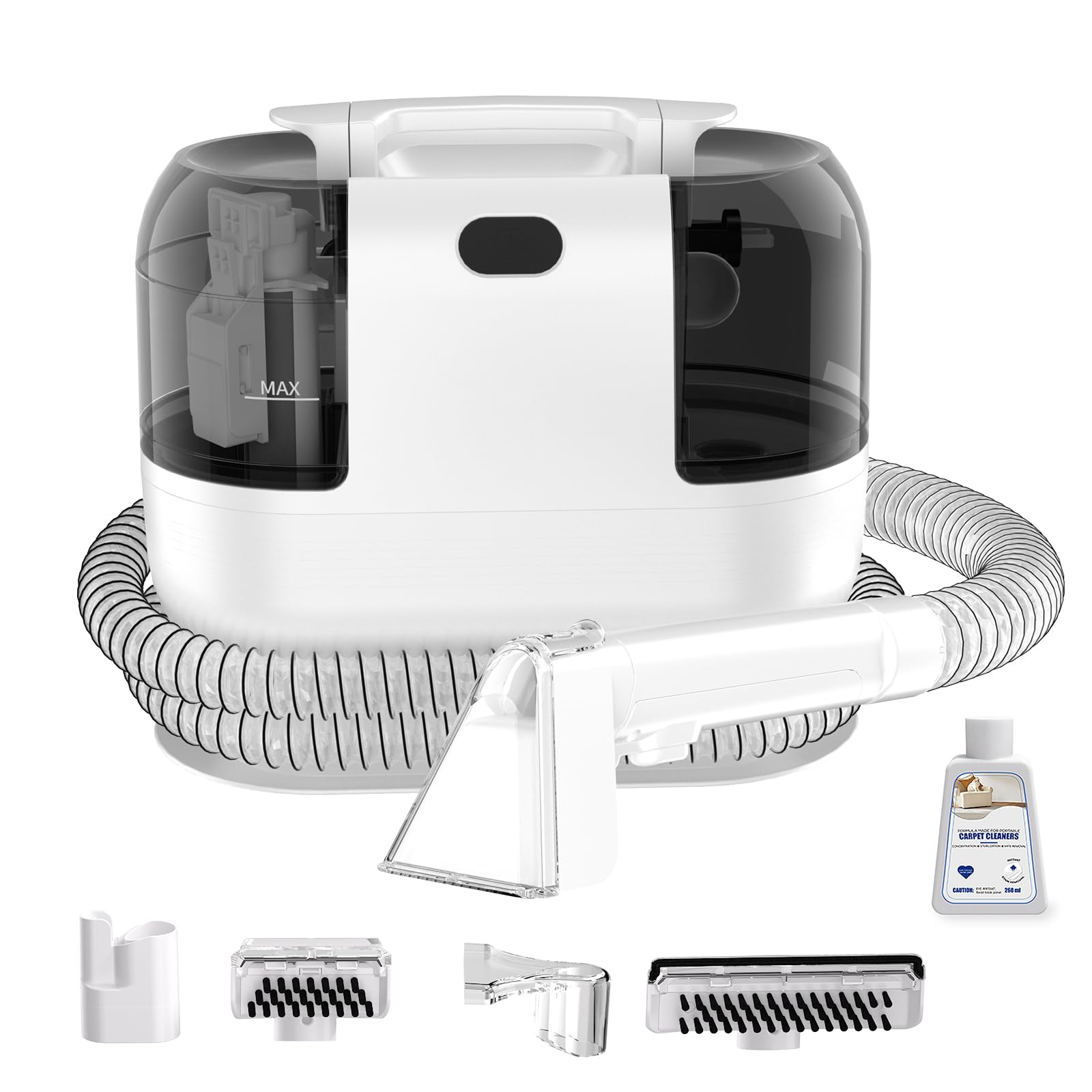 PUREBEAR Waschsauger Polsterreiniger Gerät, 500W Nasssauger