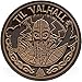 M-Tac Morale Patches Nordic Invasion - PVC 3D Military Tactical Patch Viking - Til Valhall (Coyote (Til Valhall))