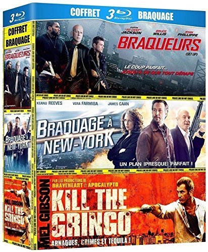 Coffret Braquage 3 Films : Braqueurs + Braquage À New York + Kill The Gringo - Pack